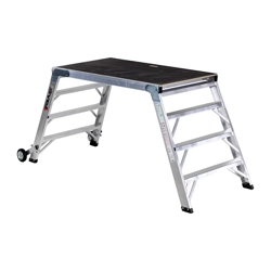 vendita online Sgabello saliscendi h 93 x130 cm. mod. saliscendi sg Sgabelli e cavalletti da lavoro Svelt Spa